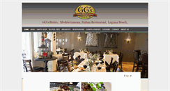 Desktop Screenshot of ggscafebistro.com